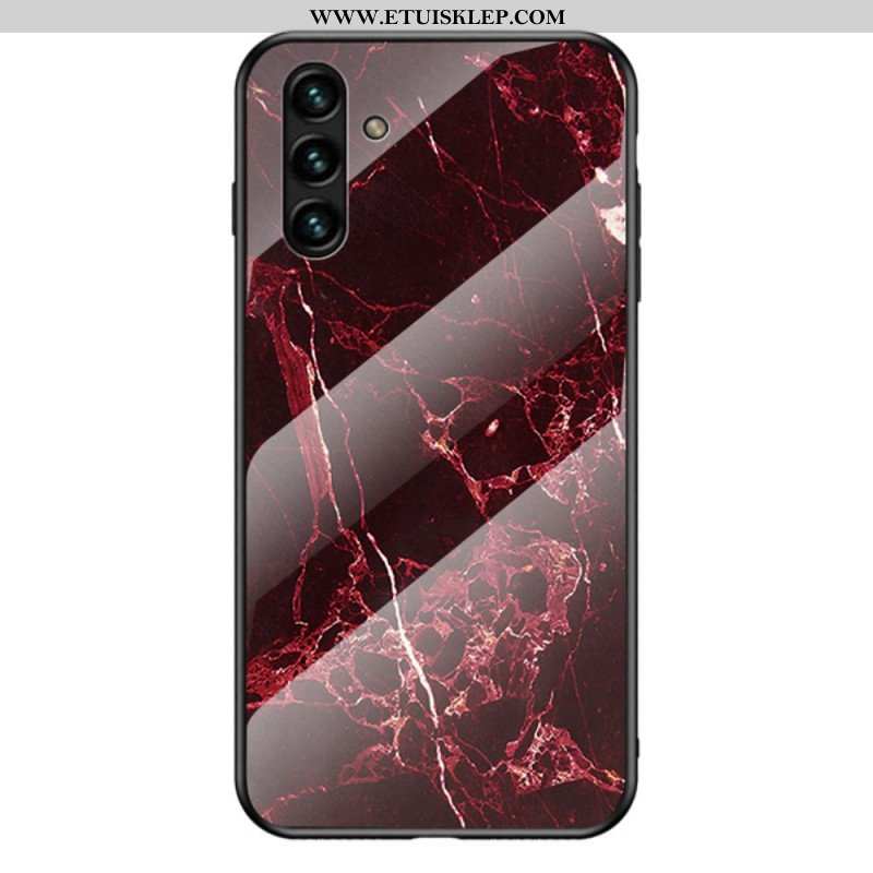 Etui do Samsung Galaxy A13 5G / A04s Marmurowe Szkło Hartowane